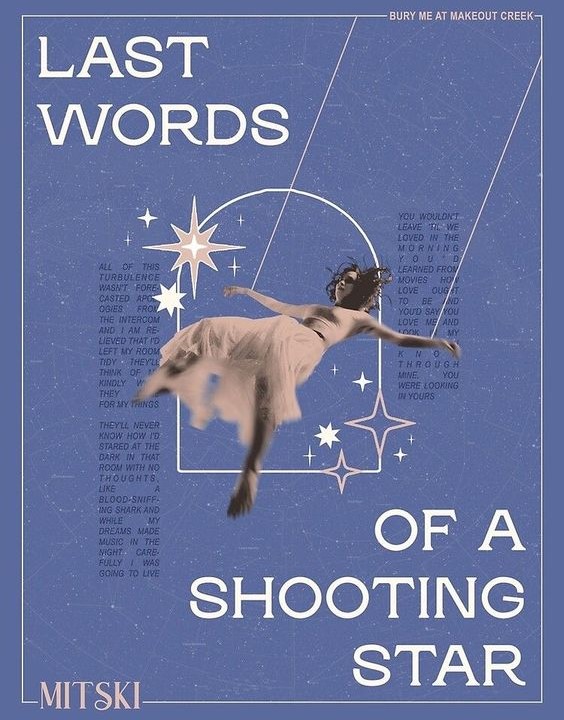 Last Words of a Shooting Star, Mitski sticker